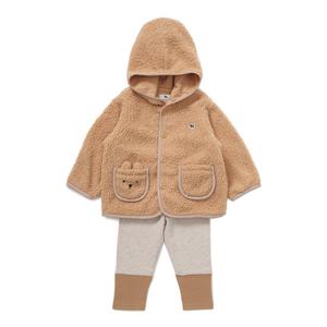 (HP블루독베이비25년FW BR)시어링후드상하세트A 45C1361005