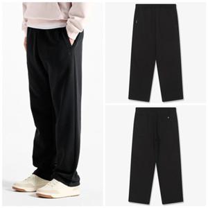 [휠라] FILA 남여공용 에센셜 기모 스트레이트 팬츠 FS254FP01X004001 블랙