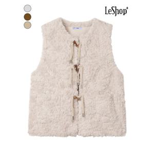 [르샵]페이크 퍼 더플 베스트 (BPAVT005A)