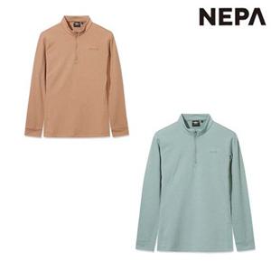 [네파]7L85404 여성 겨울 등산 캠핑 집업 기모 티셔츠 패스파인더 그래핀 티