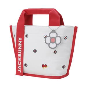 [파리게이츠] (531E4BGJ04)공용 잭바니 플라워 자수 배색 토트백