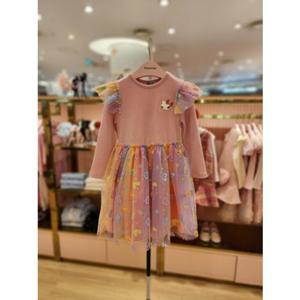 프렌치캣5 여아 핑크하트도톰샤원피스 (Q55DDO250)