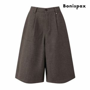 [보니스팍스] 핀턱 와이드 버뮤다 팬츠 (XPAPT001M0)