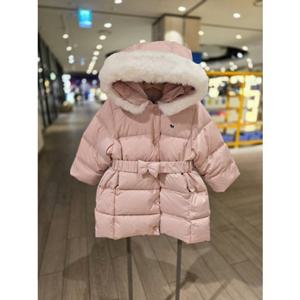 [블루독베이비] 25 FW(핑크)러블리 롱 덕다운점퍼 (45C1411411)오리털 백일 돌 선물 조카 유아 아우터 아가