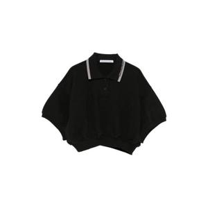 알렉산더왕 크롭 폴로 탑 4CC1261207001