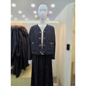 [플라스틱아일랜드]퀼팅 패딩 점퍼 PQ4PZ062_DJ