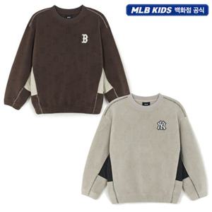 [MLB키즈] JD 아웃도어 모노그램 플리스 맨투맨 7AMTM0856