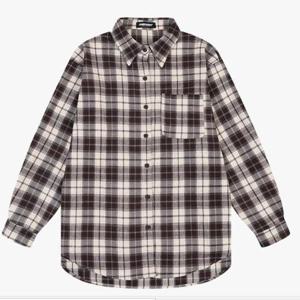 잠뱅이 HC09 여성 체크셔츠 AP3WWH561 BE