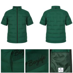 [벤제프][벤제프골프] 남성 튜브 반팔 점퍼 BQ5MMDW201GN