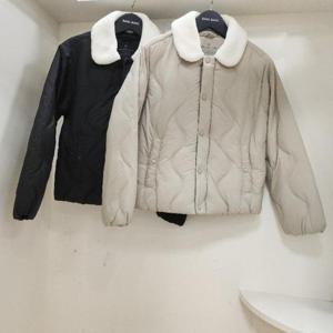 뱅뱅 HC15 뱅뱅 겨울 여성 퍼카라 퀼팅패턴 루즈핏 패딩 점퍼 NUL805