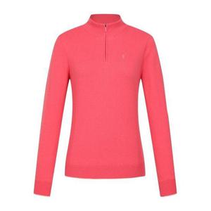 [팬텀][팬텀골프] 여성 울 방풍 반집업 긴팔 니트 221E3SR803_PK