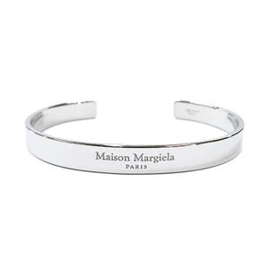 메종 마르지엘라 공용 유광 실버 로고 팔찌 SM1UY0082 SV0158 951
