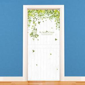 아트박스/제제데코 현관문시트지 엠보에어프리 가든포레스트