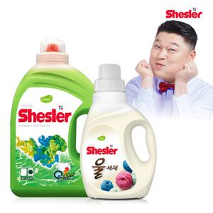 강호동의 쉬슬러 세제유칼립투스 3.05L 1개 + 울전용 650ml 1개