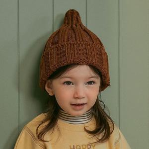 [해피프린스]샌드 니트 아기 비니