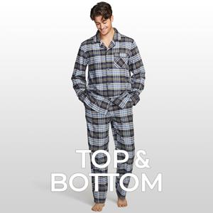 CQR 남성 파마자 순면 잠옷세트 상하의 CQ-HPJ200