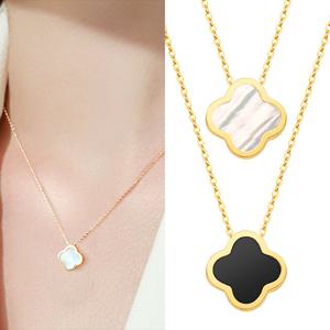 [제메이스] 14K 크로바 목걸이