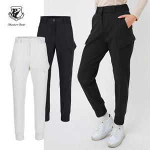 [GS]화이트베어 여성 반기모 카고 조거 팬츠  WB713