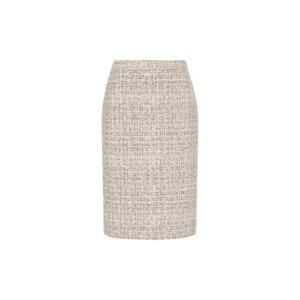 셀린느 체크 패턴 코튼 블렌스 스커트 1958586