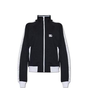 돌체앤가바나 DG 로고 자수 지퍼 스웨트셔츠 F9S53ZGDCX7 N0000 TP934682410