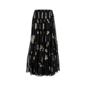 Chloe 플로럴 패턴 미디 스커트 CH25SJU50411 001 TP934850569