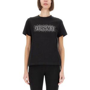 베르사체 반팔 티셔츠 1018981 1A136702B300 Black