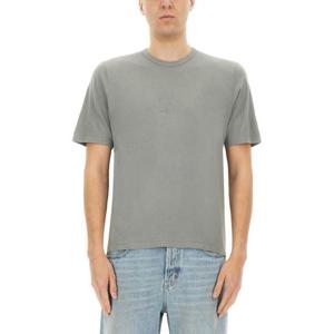 생로랑 반팔 티셔츠 818535 YBHD21467 GREY