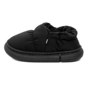 네파키즈 윈터팝(굽높이 3.5cm) 패딩 슬립온 블랙 KLGEC61BLK
