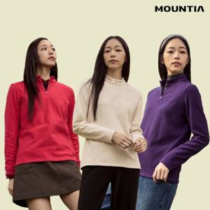마운티아 최신상 여성 기모집업 티셔츠 3종