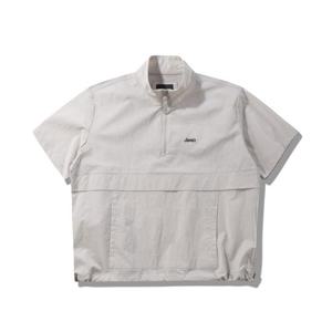 [지프]공용 밴드 반팔 반집업 아노락 티셔츠 JQ2JPU293