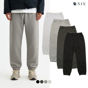 [NIX]유니) 기모쭈리 풀밴딩 테이퍼드 조거팬츠 (FNAWCYT780P)