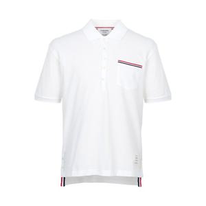 톰브라운 남성 카라 반팔티셔츠 MJP022A 01455 100