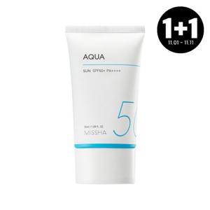 [미샤] 올 어라운드 세이프 블록 아쿠아선 SPF50＋/PA＋＋＋＋50ml