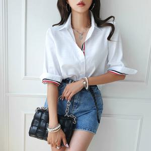 [금찌]금찌 트리플 7부포인트 셔츠 ST5155B