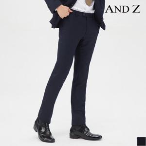 [앤드지] 투톤 네이비 크레스피노 정장팬츠 (BZY3SP1108)