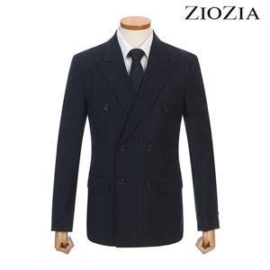 [지오지아] 크레이프 스트라이프 패턴 정장자켓 (AAY1SB1307)