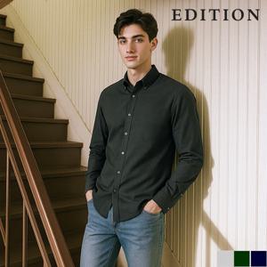 [에디션] 소프트 스트레치 버튼다운 셔츠 (NEA3WC1901)