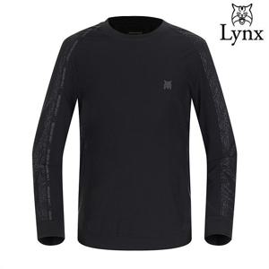 [링스] 남성 테이프 장식 맨투맨 L11B3JP235_BK