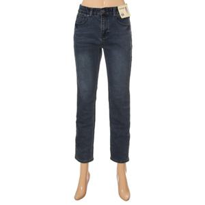 [뱅뱅]여성 인밴드 기모 슬림 스트레이트 스판 청바지 (NQK757)