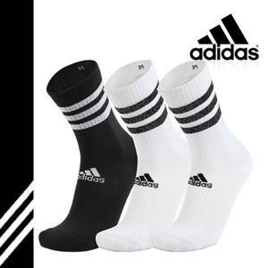 아디다스 양말 삼선 글램 크루 삭스 3P GP3543