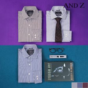 [앤드지] 세미 와이드 카라 드레스 셔츠 (BLA5WD1302)