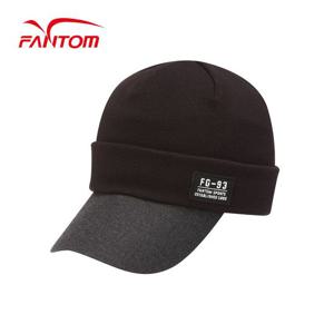 [팬텀] 남성 니트 캡모자 211A4CP604_BK