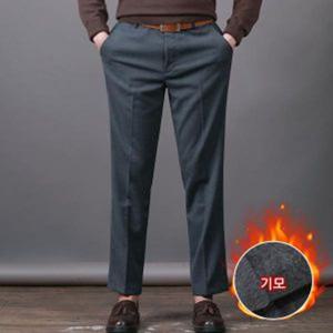 스댕클럽 남성용 겨울 링클프리 스판 TR 기모 슬랙스 SAD7120