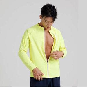 [아레나공식] 제프리 레저 집업 래쉬가드 A3BM1PR06LIM