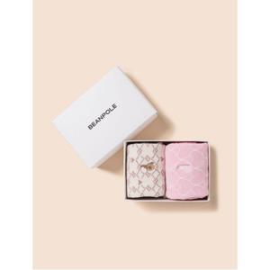 [빈폴키즈]여아 패턴 반타이즈 2족 세트(BI31KTG03A)