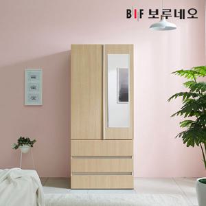 보루네오하우스 프라임 모모 800 3단 서랍 거울 옷장 FO6089