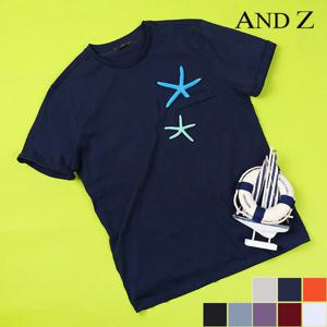 [앤드지] 베이직 라운드 반팔 티셔츠 (BZA2TR1181)