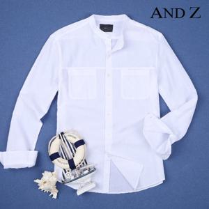 [앤드지] 추연사 밴드카라 캐주얼 셔츠 (BLA2WC1003)