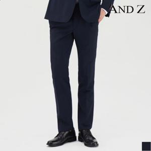 [앤드지] 멜란지네이비 크레스피노 정장팬츠 (BZA5SP1104)