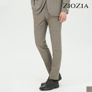[지오지아] 슬림 윈도우 체크 데일리 정장팬츠 (ABB2SP1203)